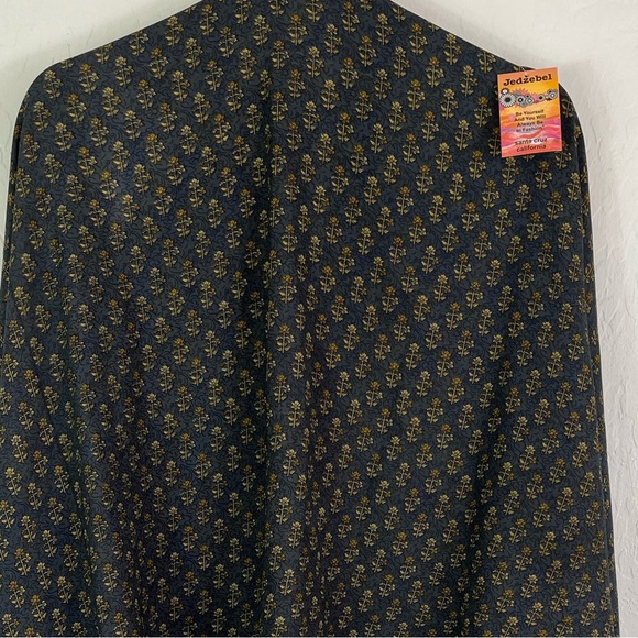 Jedzebel Magic Wrap Reversible 80% silk Bohemian  Skirt One Size - Picture 3 of 11